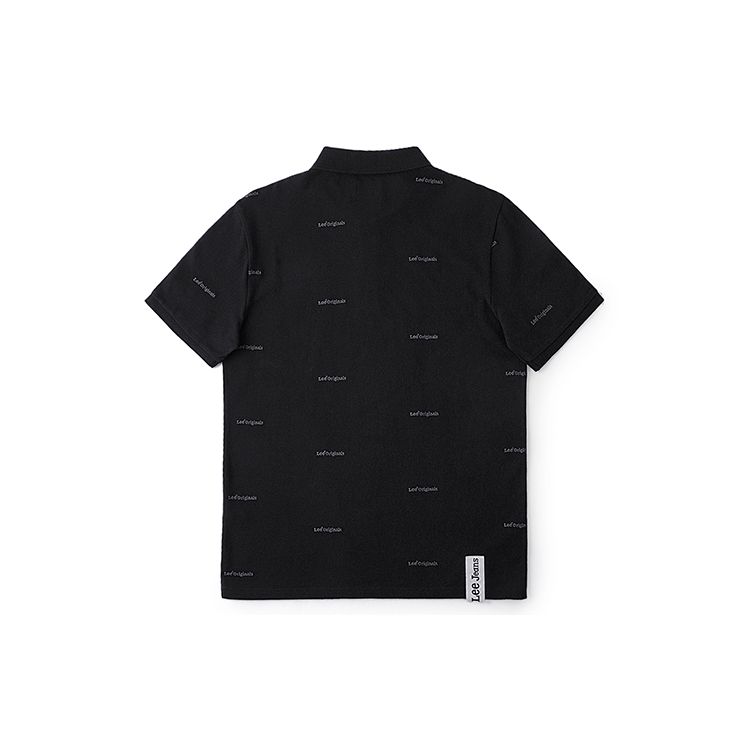 Standard Logo Casual Short Sleeve Polo Shirt Men Tops LMT007473203470K11000