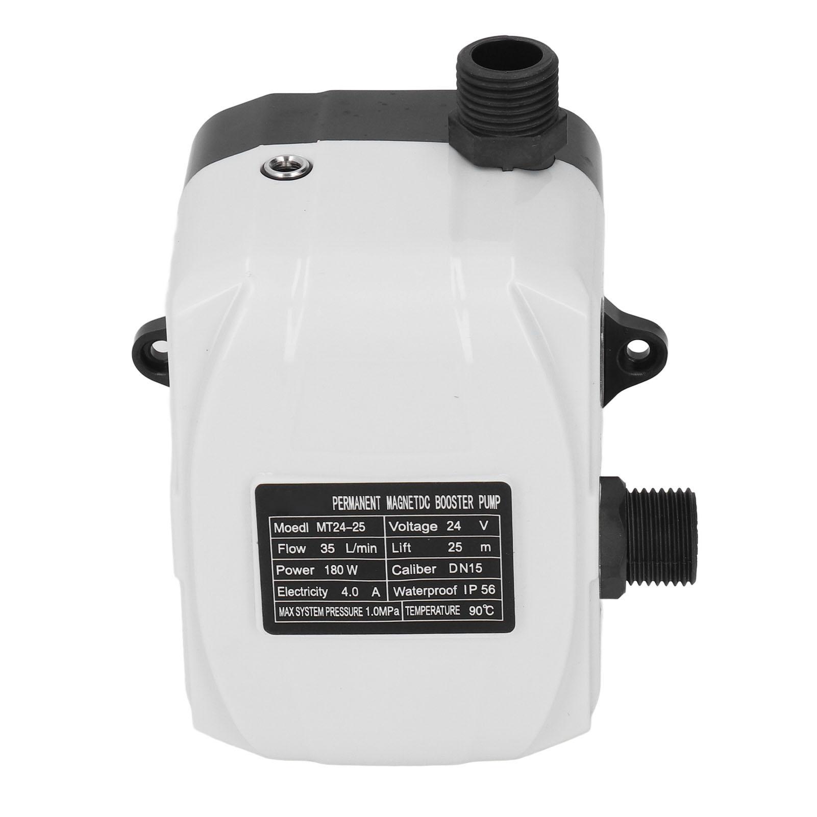 Boosterpomp Waterdruk Hoge Opvoerhoogte 180W voor Keuken Gootsteen Douche DC24V