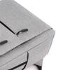 Mochila para Viagem para Homens e Mulheres Cinza Casual Grande Capacidade Mochila de Negócios com Porta de Carregamento USB Cinza Tamanho Único