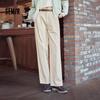 Semir Women's Brushed Wide-Leg Casual Pants with Belt