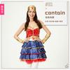 Halloween Wonder Woman Cosplay Costume Avengers Party Costume Girl Dress