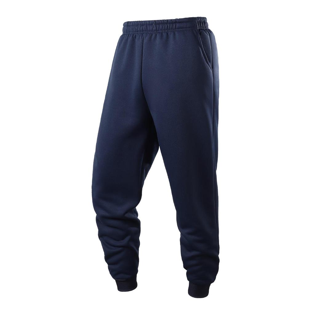 Europäische Herren-Tapered-Sweatpants aus Lammwolle: Winter Dicke, Warme, Lässige Sporthosen