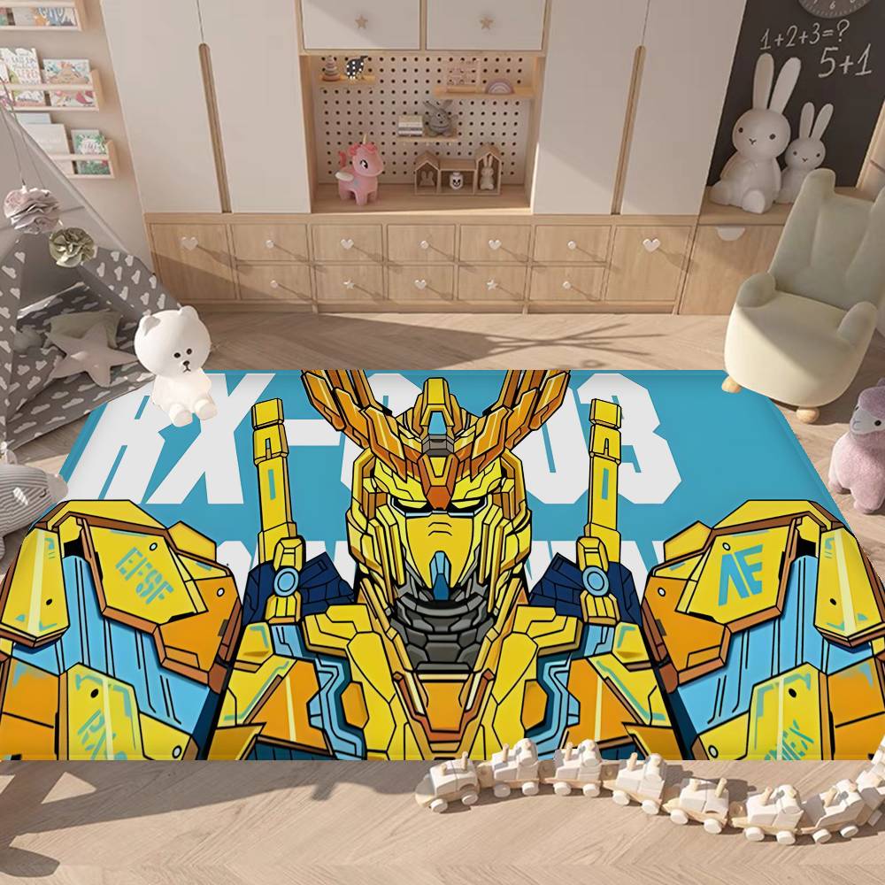 Anime G-GUNDAM Badezimmermatte Kinderzimmer Schlafzimmer Dekoration Balkon Anti-Rutsch Fußmatte Wohnzimmer Willkommensmatte