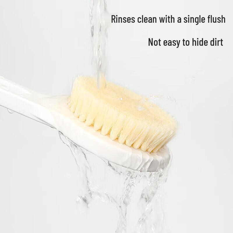 Long Handle Soft Bristle Bath Scrubber