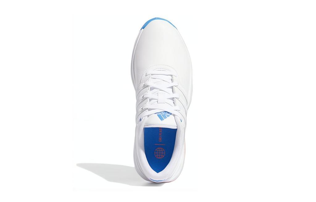 adidas Zapatillas de Entrenamiento Antideslizantes Resistentes a la Abrasión Tour360 22 Golf J para Niños Blancas Azules Adolescentes GV9665