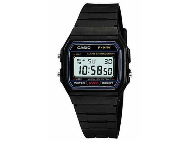 CASIO Standard F-91W-1JF Watch From Japan NEW