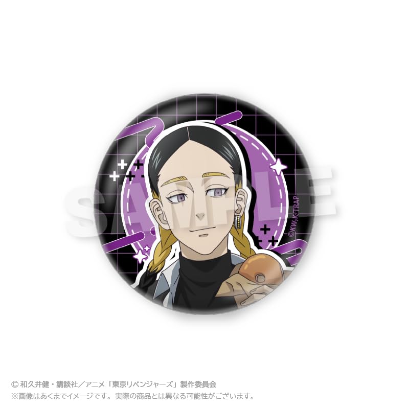 Tokyo Revengers Trading Hologram Can Badges Shopping Box of 9 Ver.