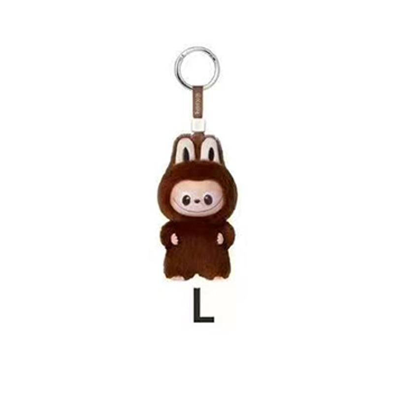 POP MART Fourth Generation Small Pendant Vinyl Face Plush Doll Keychain Blind Box