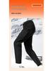 Men's Fleece-Lined Windproof Waterproof Softshell Ski Pants for Autumn and Winter