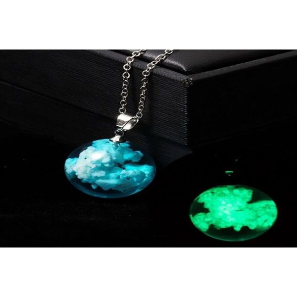 Saint Belisama Telli Glow In the Dark Resin Cloud Necklace