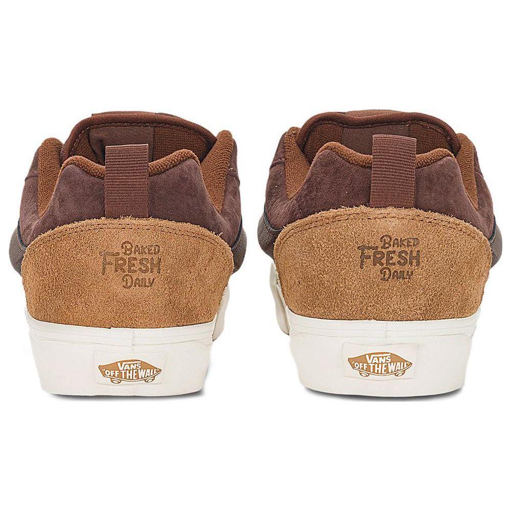 Vans Knu Skool Versatile Comfortable Simple Low-Top Skate Shoes Unisex Sneaker Brown VN0009QCBRO