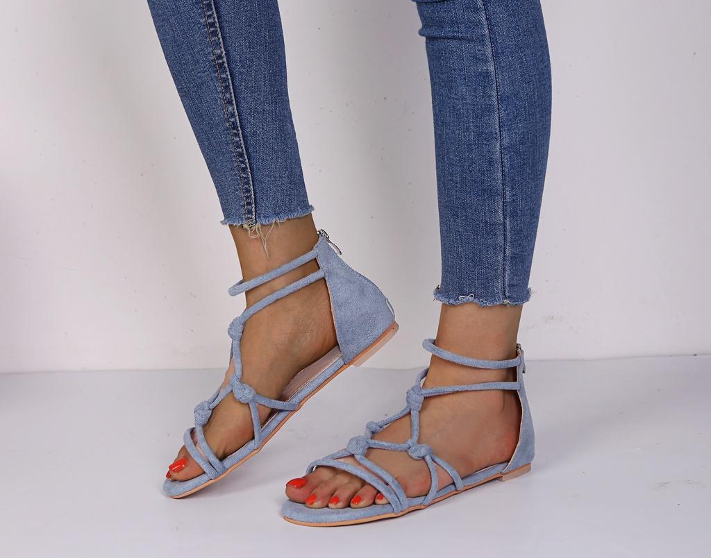 Luxurious Ladies Women Sandals Fashion Casual Shoes Slippers Flat Retro New Large Size