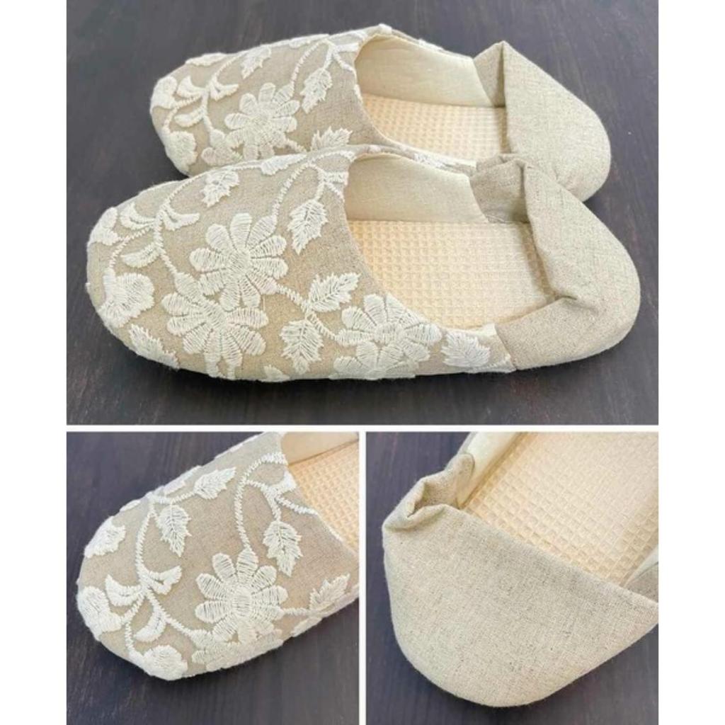 Vivienne Westwood Serie Floare de Bumbac Mărime cm Papuci, Bej, 24.0