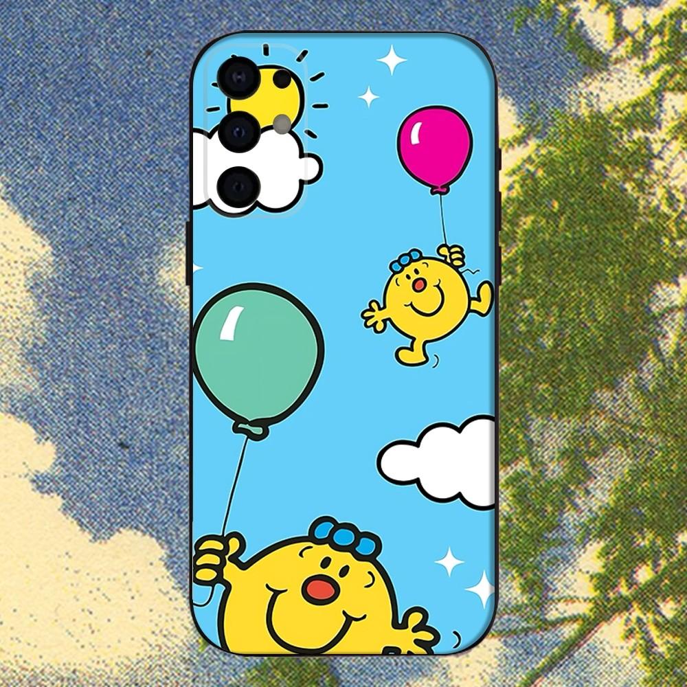 Mr Men L-little Miss Phone Case For Samsung S25,S24,S21,S22,S23,S30,Ultra,S20,Plus,Fe,Lite,Note,10,9,5G Black Cover