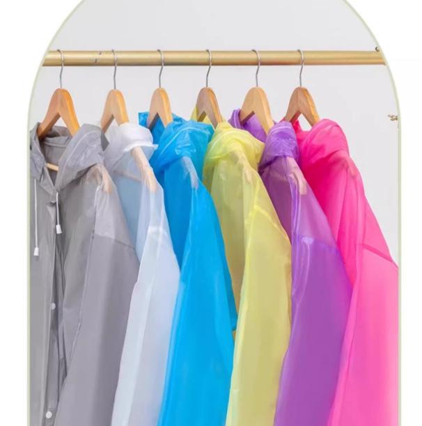 

Новое поступление: Взрослый прозрачный плотный дождевик - Полностью закрывающий тело, Непромокаемый, Портативный, Бесплатная доставка и скидка 5 юаней