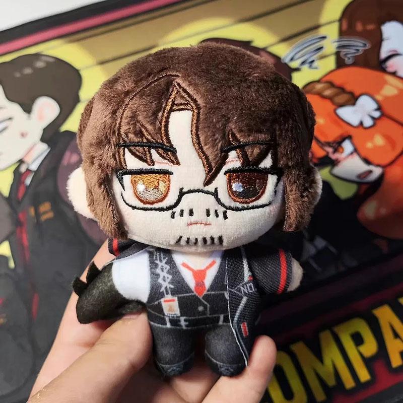 10cm Limbus Company Outis Pluche Pop 10cm Cartoon Gregor Knuffel Mini Katoen Spel Pluche Pop Fans Verjaardag Vakantie Cadeau 10cm white