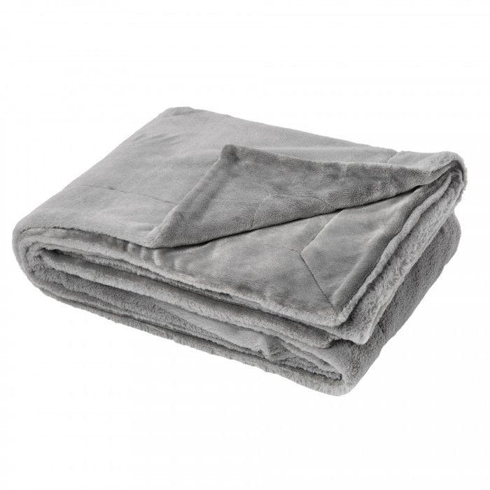 Plaid imitation fourrure "Mellow" 150 x 200 cm Toison d'or - Mellow Flanelle - 150 x 200 cm