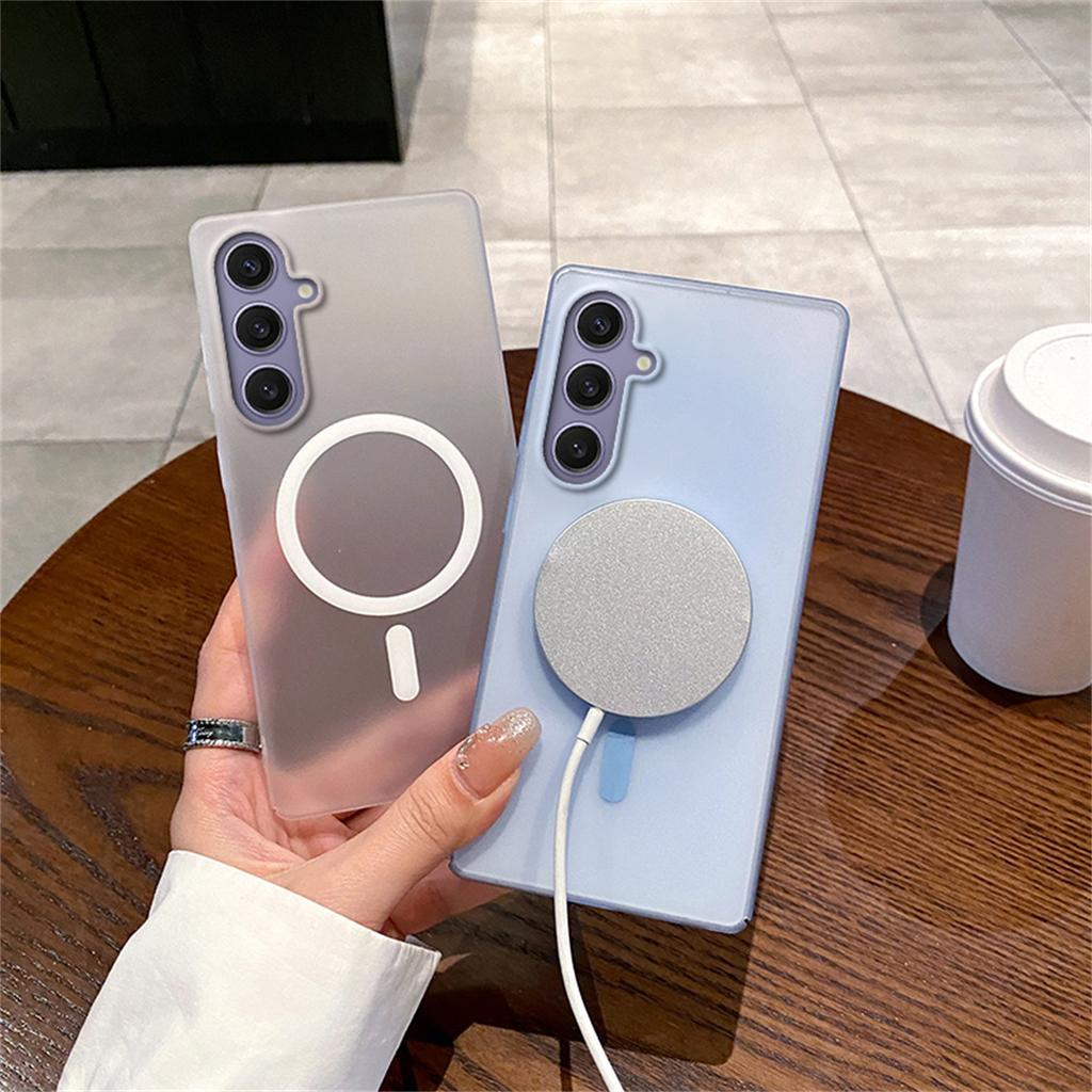 High End Matte Clear for Magsafe Case for Samsung Galaxy A57/37/27/17/07 A56/36/26/16/06 A55/35/25/15/05S Magnetic Wireless Charge Shockproof Cover