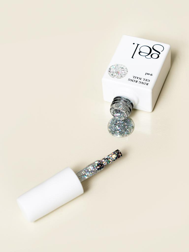 Ringring One-Step Gel Nail Polish 9ml - Twinkle Silver