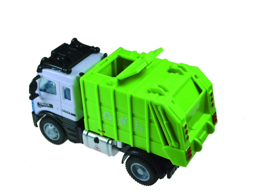 Doyusha Arbetsfordon Mini 40MHz Skala 1:64 Elektrisk Fjärrstyrd Sopbil 14478