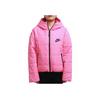 Nike Logo Printed Long Sleeve Cotton Jacket Women Jackets Pink CZ1467-607