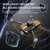 New LF669 RC MINI Drone with Screen Display HD Camera Brushless Obstacle Avoidance GPS WIFI EIS FPV Foldable Quadcopter Toy Gift