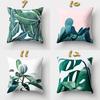 Kreatives Zuhause Laub Sukkulent Kissenbezug Grün Blume Blätter Auto Kissenbezug