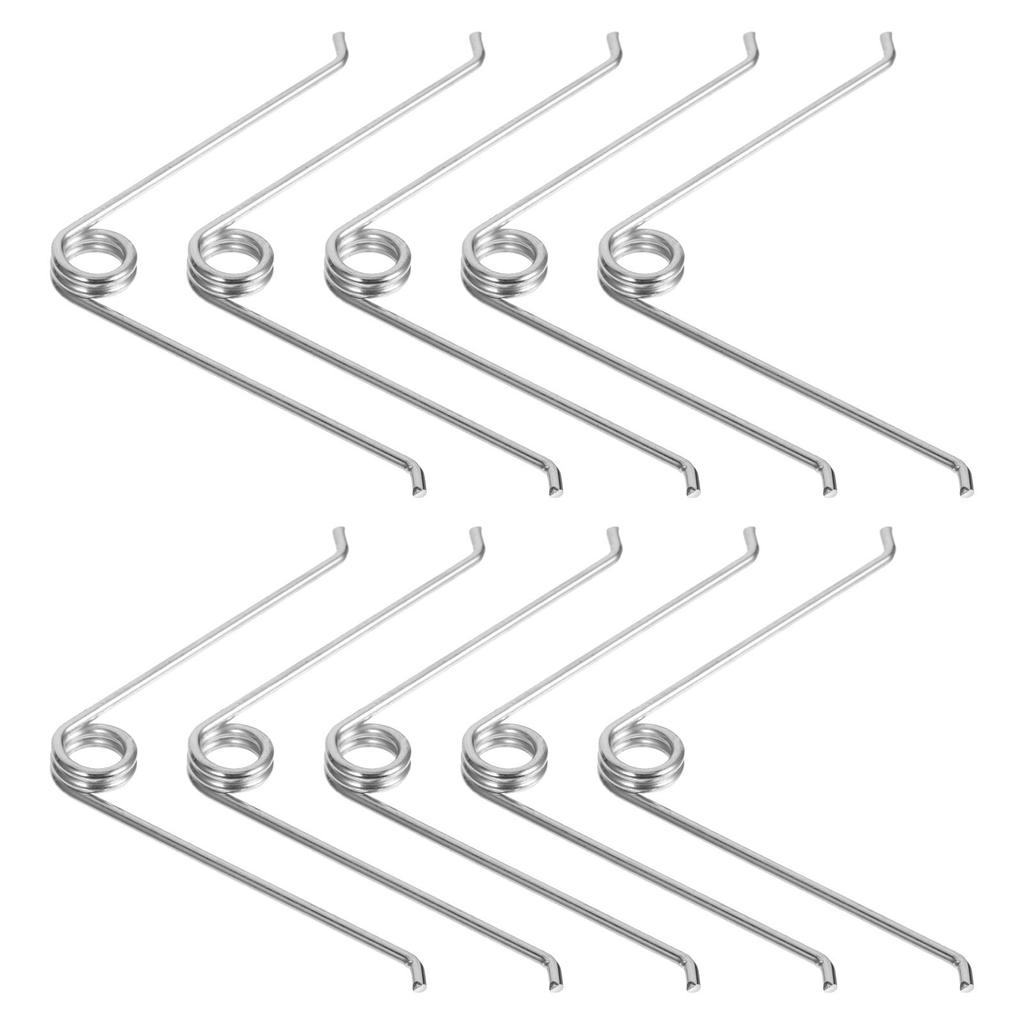 10Pcs Stainless Steel Springs Pruner Replacement Flexible V-Shape Springs for Garden Clippers Hand Pruners Pruning Tools