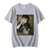 Hasbulla Fighting Meme T-shirt Mini Khabib Blogger Graphic T-shirts UnisexHigh Quality Oversized Tee Shirt Unisex Streetwear