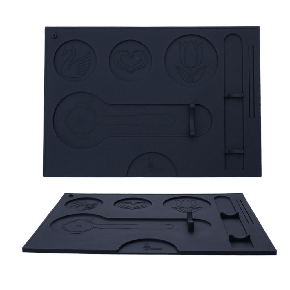 Heat Resistant Espresso Tamping Mat Barista Tamping Station Barista Accessories Tool