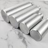 with Screw Cap Aluminum Bottle 30ml-500ml Travel Bottles Portable Silver Aluminum Cans  Shower Gel