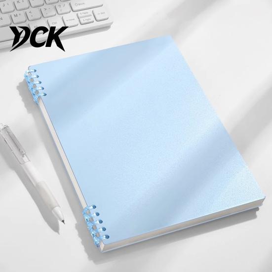 Spiral Bound Planner for School A5 Notebook, Lined /Horizontal Grid/Blank Inner Page, Professional Sketching Notebook Morandi Solid Color