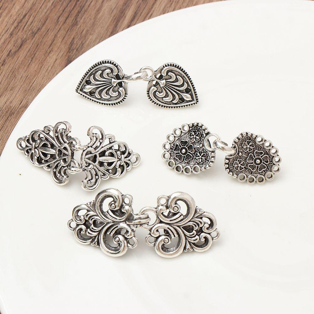 Trendy New Retro DIY Clip Clasps Cardigan Clip Shawl Brooch Sweater Blouse Pin
