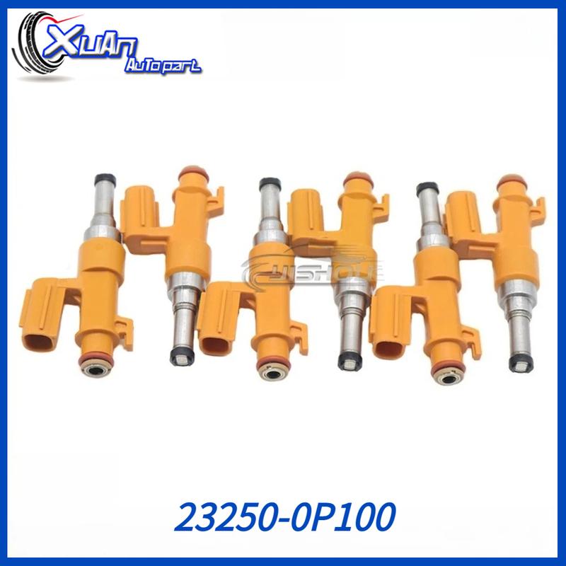 New Car Fuel Injector 23250-0P100 Fits For Toyota Avalon Camry Highlander Sienna Tacoma For Lexus ES350 RX350 RX450h 23209-31130