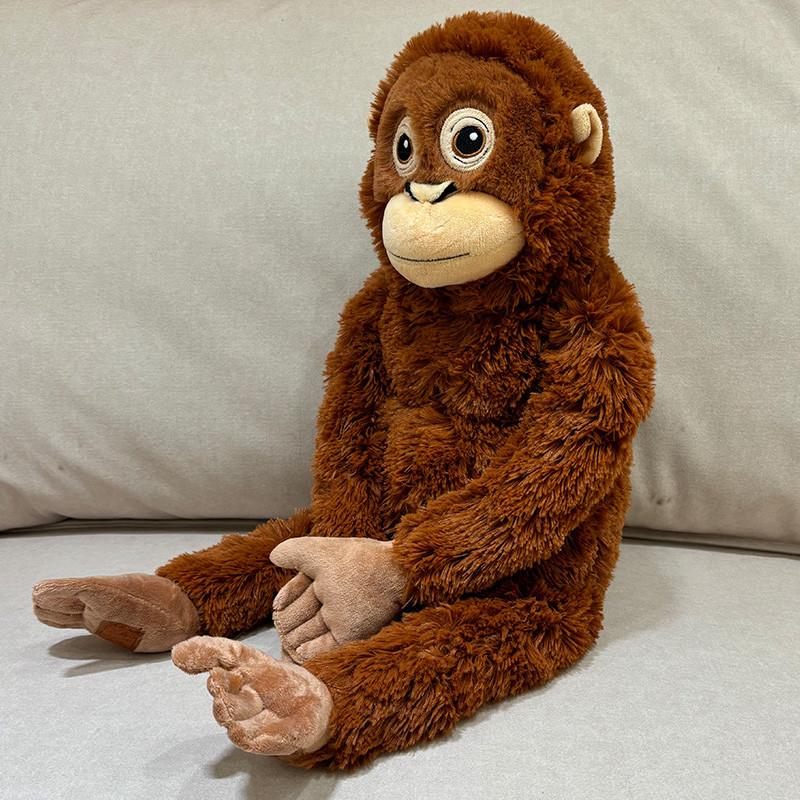 

30cm/60cm Gorilla Monkey Doll Sleep Companion Soft Plush Toys Cute Gorilla Sofa Cushion Birthday Gifts For Friends 30cm
