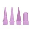 4 PCS Plastic Wire Wrapping Mandrel Interchangeable Handle Wire Shaping Mandrel  For Jewelry Making