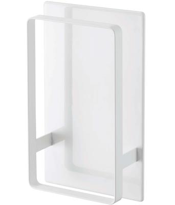 Suporte magnético bidirecional para cadeira de banho Yamazaki Jitsugyo 5395, branco, aprox.. Torre W12XD5XH20cm Respirável e fácil de secar