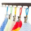 Towel Holders with Secure Clamping Easy installs Multifunction Small Space Towel Organizers Uprgades for Bath Kitchen Cabinets