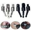 360 Degree Hand Drill Conversion Head 1/4"3/8"1/2" Hexagonal Shank To Quadrilateral Socket Universal Joint Rod Driver Connector