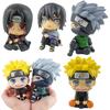 9cm Naruto Anime Figür Naruto Kakashi Aksiyon Figürü Q Versiyonu Kawaii Sasuke Itachi Figür Araba Dekorasyonu Koleksiyon Model Oyuncak