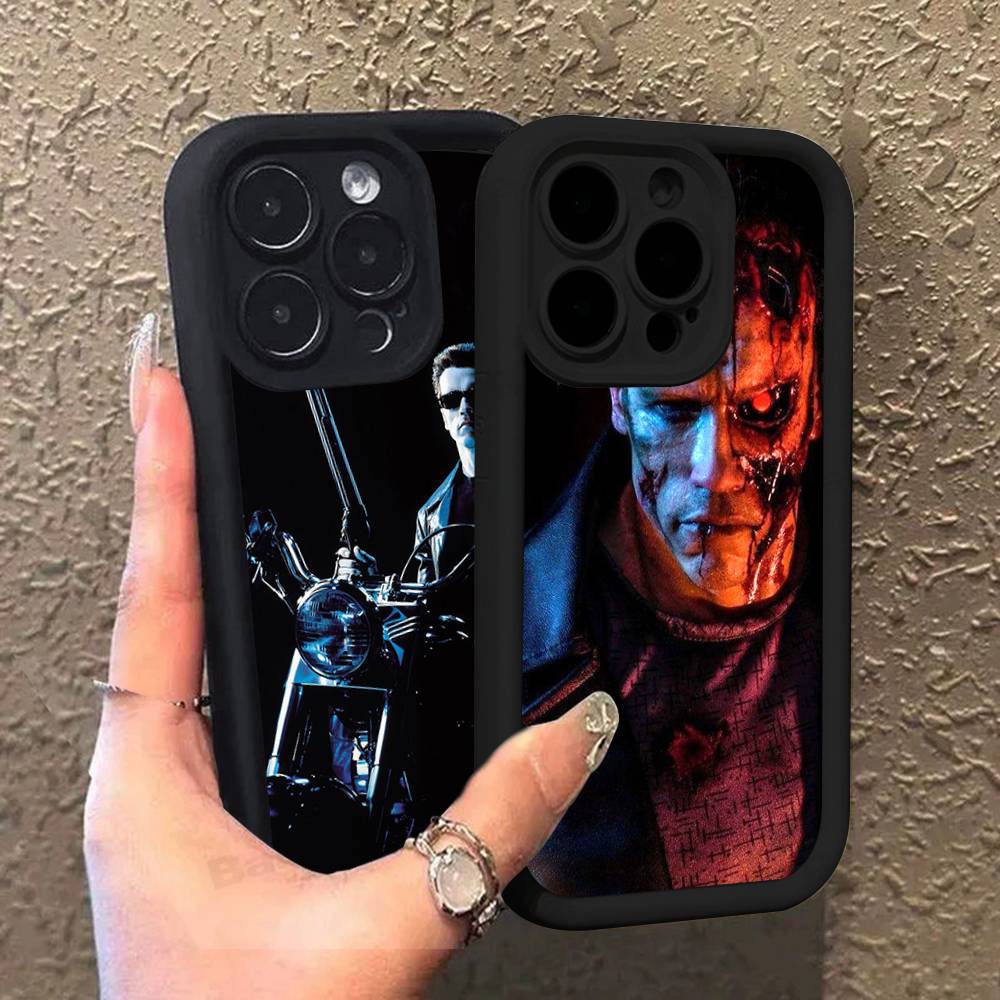 Sci-Fi Film The T-Terminator Handyhülle Für IPhone 17 16 15 14 13 12 11 Pro Max Silikon Rückseite