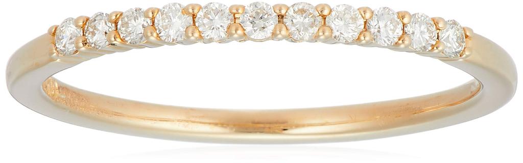 Diamond 10K Yellow Gold Japanese Size 111136143008 4℃ (YG) Ring, 12,
