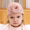 Velvet Turban Headband Newborn Photo Head Protection Hat Ribbon Spring Summer Autumn Winter Infant Baby (beige, one size)