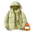 2025 Couple Hooded Padded Clothes Unisex Winter Loose Cotton Jackets Winter Jackets Padded Jackets Cotton Jackets