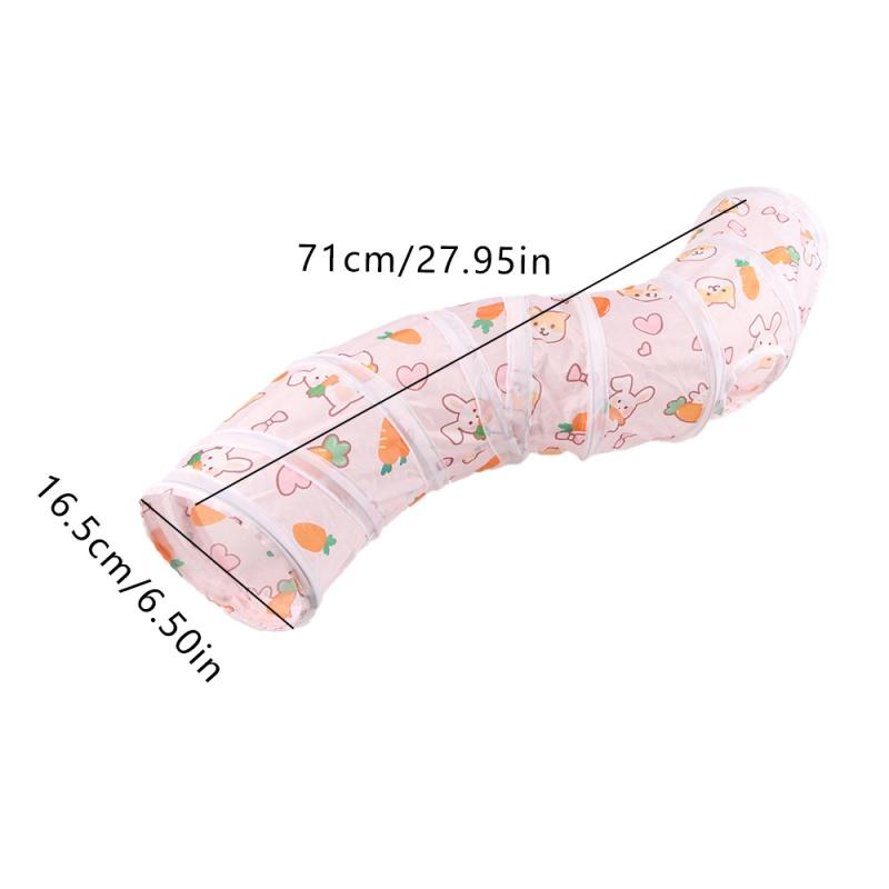 

Portable Outdoor Cat Enclosure Play Tent Foldable Hamster Toys Rat Tunnel Indoor Small Animal Toys Bunny Tunnel Pet Supplies