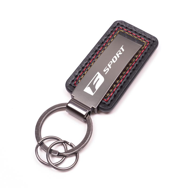 Lexus Logo Zinc Alloy Key Chain Car Personalized Keychain For Lexus FSPORT LBX NX RX 350h 450h ES UX 300e GS GX IS LS LX CT LC