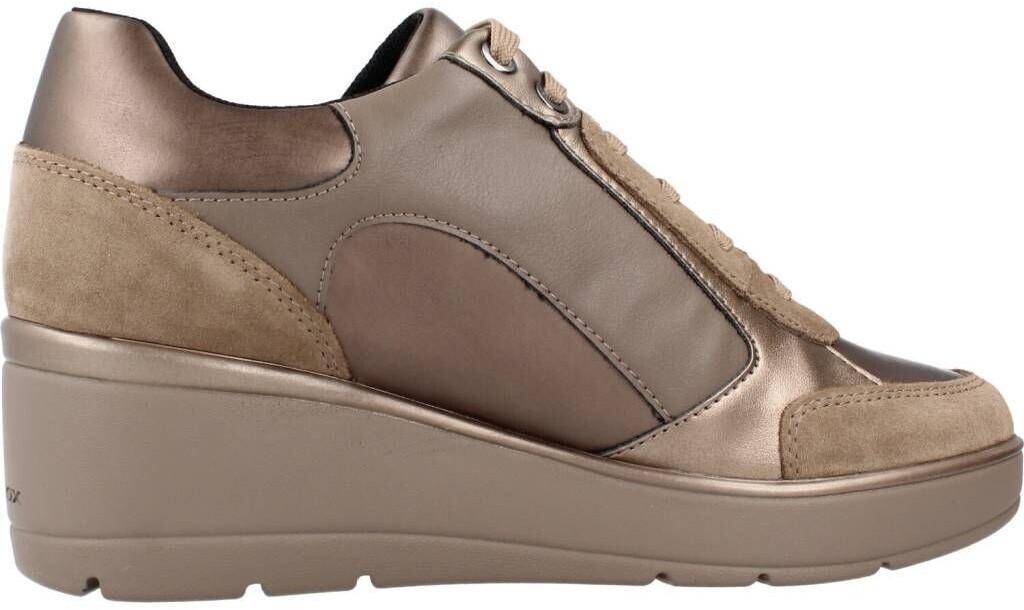 Geox Ilde Damen Sneaker (D36RAC) dunkles Taupe