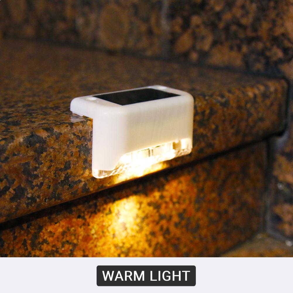 LED Solar Stair Light Waterproof Outdoor Garden Passage Courtyard Terrace Guardrail Step Light Landscape Light Night Light