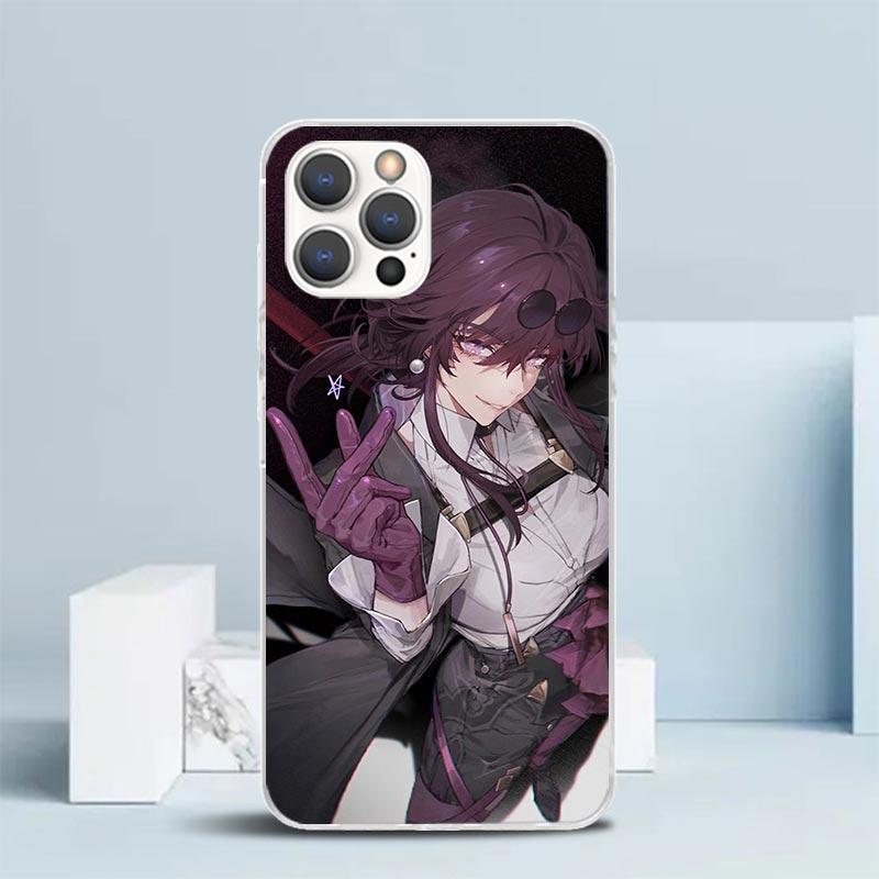 Honkai Star Rail Kafka Phone Case For IPhone 16 17 Air 16E 15 14 Plus 13 Mini 12 11 Pro Max 7 8 + SE 2020 Soft TPU Back Cover 16