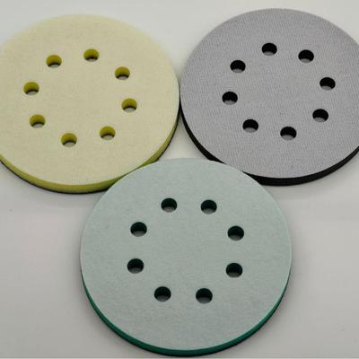 Flocked Self-Adhesive Sandpaper Polishing Pad Buffer